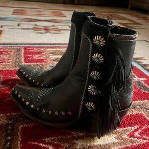 Double D Ranch by Old Gringo Apache Kid Boots Black